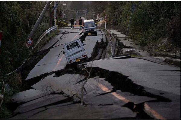 شمار قربانیان زلزله ژاپن به ۶۲ نفر افزایش یافت