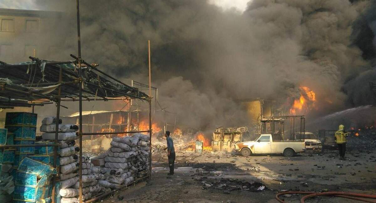 افزایش شمار مصدومان آتش‌سوزی شادآباد