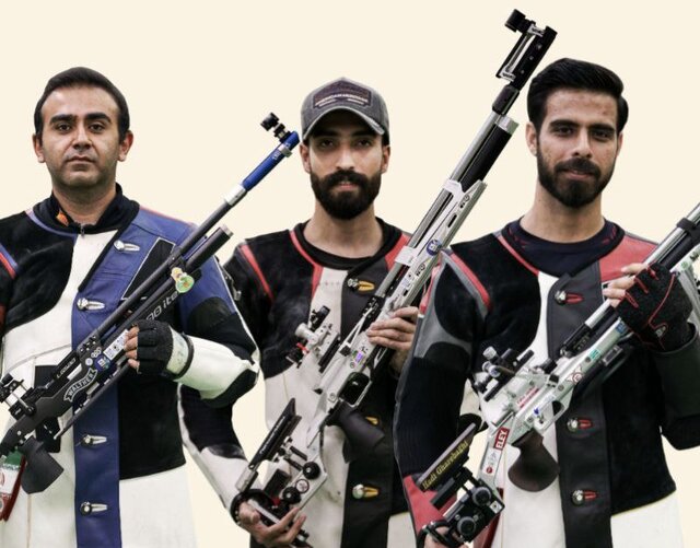 هشتمی نکونام در تفنگ بادی آسیا تیم ایران چهارم شد