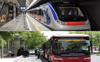 مترو و بی آر تی در تبریز هفته اول مهر رایگان می‌شود