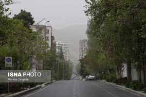 هوای تهران در شرایط ناسالم برای گروه‌های حساس
