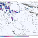 سامانه بارشی جدید، بارش‌های سنگین برف و کاهش دما را تا پنجشنبه به نیمه شمالی کشور می‌آورد